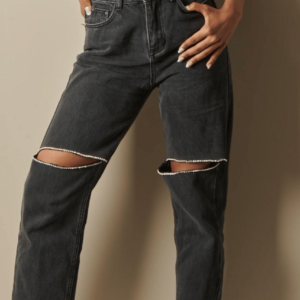Edge Of Glam High-Waist Denim