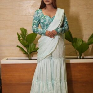 Saree-Whisper Sharara Set